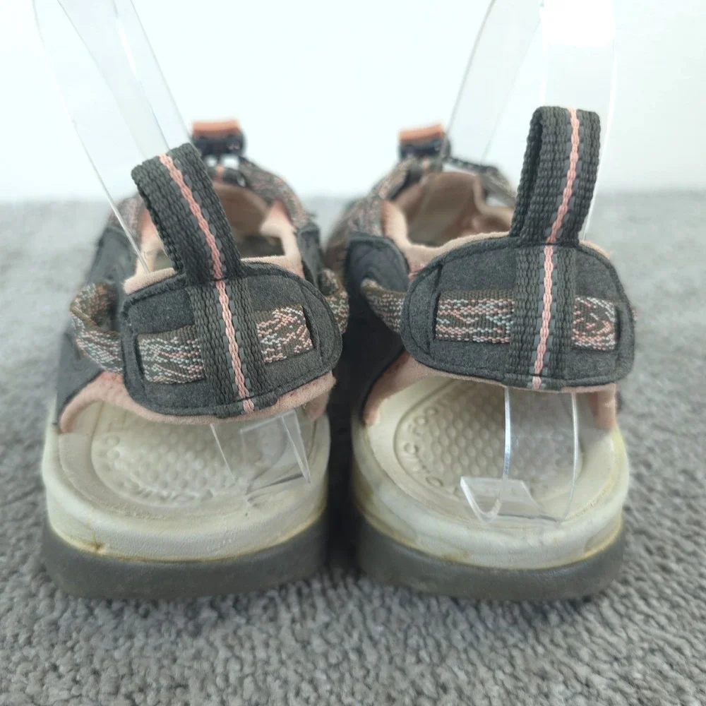 KEEN Whisper Sport Sandals Womens Size 10 Waterproof Hiking Shoes Gray Pink